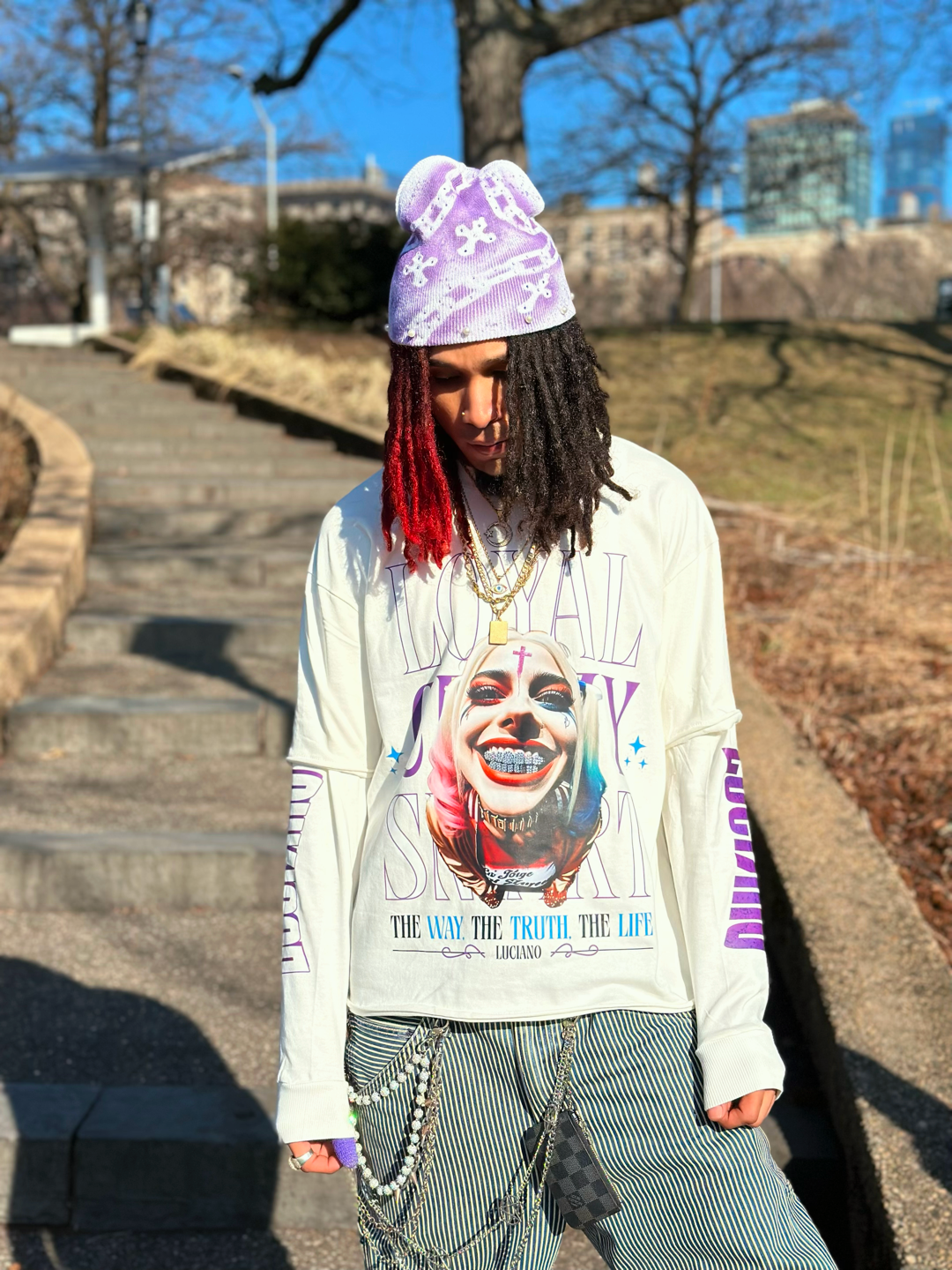 LUCKY 7 Long sleeve Tee